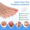 40Pcs Silicone Toe Caps Anti-Friction Breathable Toe Protector Prevents Blisters Toe Caps Cover Protectors Foot Care