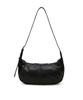 Jillstuart Men Acc [100% Lambskin] Real Lambskin Black Hobo Crossbody Bag Juba6F116Bk