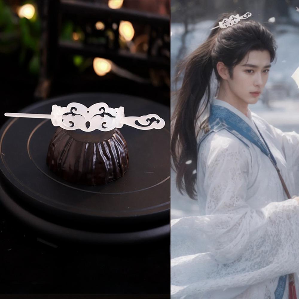 Головной убор, держатель для волос «конский хвост», китайская ханьфу-корона династии Тан, изысканный аксессуар для волос