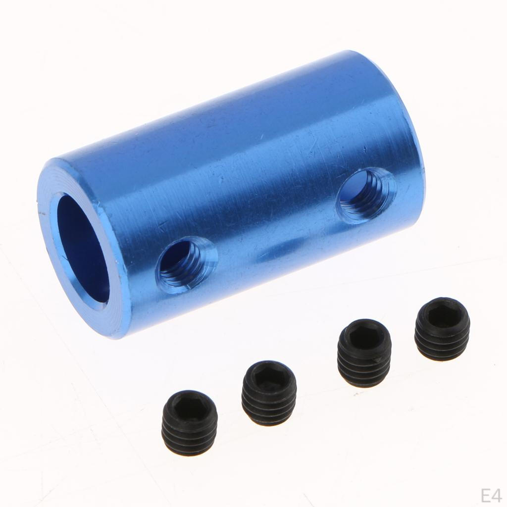 Детали Вал Жесткая Муфта Двигатель 4x Винты Синий