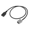 Автомобильный USB AUX адаптерный кабель 39114TF000 Поддержка MP3 MP4 WMA Замена для MITSUBISHI ASX 2009 года и далее