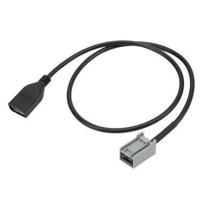 Автомобильный USB AUX адаптерный кабель 39114TF000 Поддержка MP3 MP4 WMA Замена для MITSUBISHI ASX 2009 года и далее