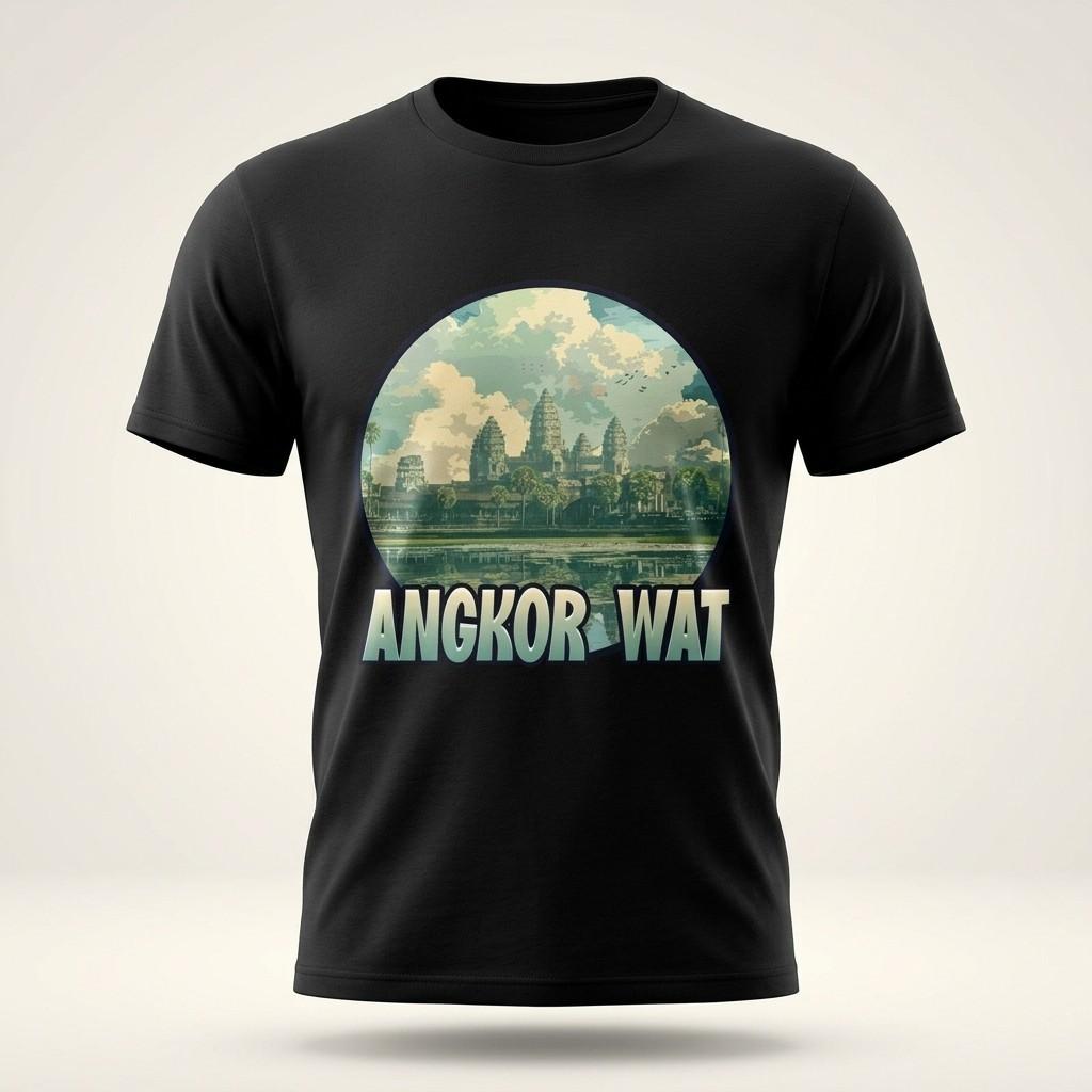 Angkor Wat Cambodia - Unisex Short Sleeve T-Shirt