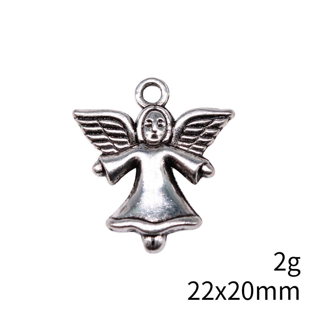 Ожерелье с подвесками «Назад в школу» Подвеска с подвесками в виде ангела Сувенирные подвески для браслетов