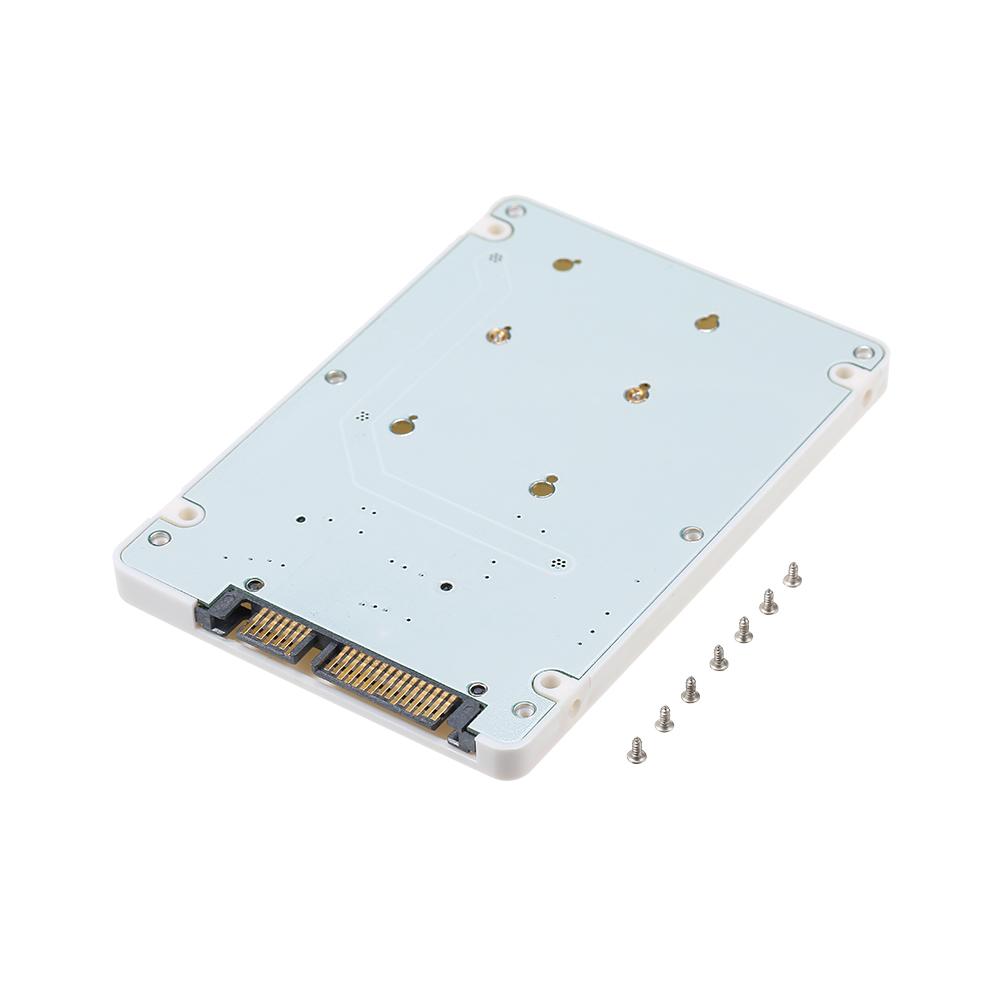 Корпус mSATA to SATA Адаптер mSATA to 2.5 SATA Преобразователь жесткого диска SSD в карту SATA 3.0 с