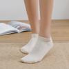 Women Solid Casual Cotton Short Socks Ladies Fashion Stripe Breathable Comfortable Ankle Socks