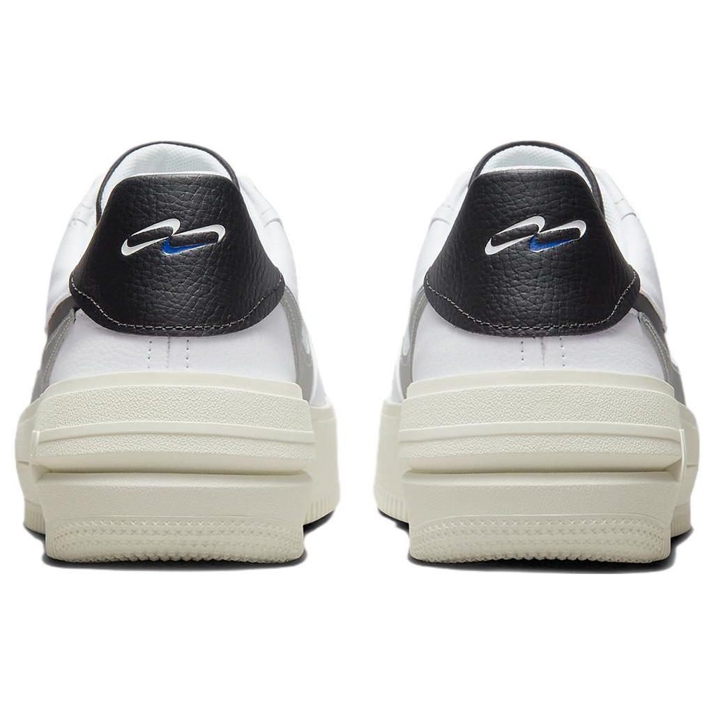 Nike Air Force 1 PLT.AF.ORM Белый Металлический Серебристый Черный Женские DX3199-100