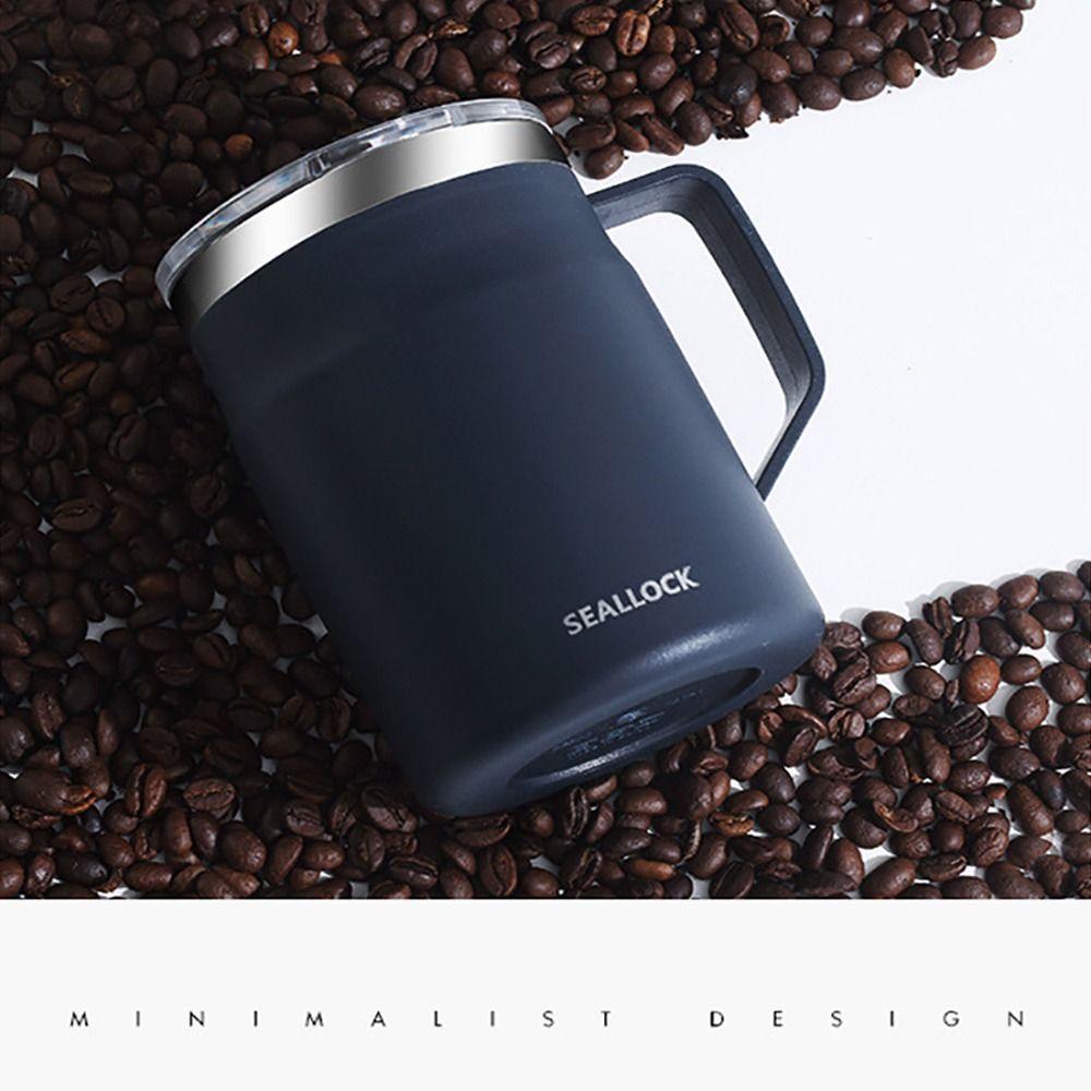 with Lid Water Cup 304 Stainless Steel Drinkware Household Coffee Mug