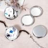 Chinese Ancient Style Mini Mirror Flower Portable Mirror Creative Compact Mirror Children
