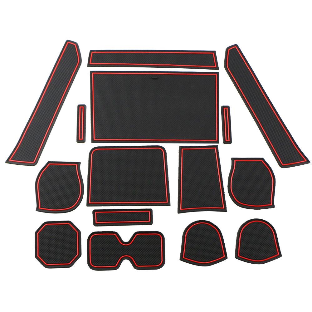 Накладка в слот подстаканника, коврик для автомобиля, противоскользящий, для SUZUKI IGNIS, противоскользящие коврики в дверные ниши, резиновая подставка, аксессуары для интерьера