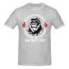 1 Piece Emotional Support Husband Do Not Pet Funny Monkey Funny 100 Cotton Tshirt Emotional Support Husband Tees Tops For Unisex