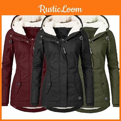 Стильная женская парка из искусственного меха, куртка, пальто, женская верхняя одежда с капюшоном, зимнее теплое пальто, черное