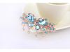 Korean Style Rhinestone Bow Tassel Hairpin for Women