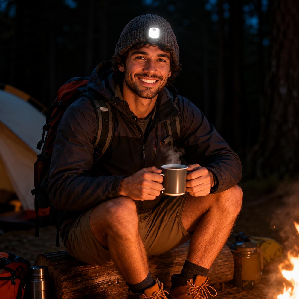Portable Running Clip Light LED Clip Lamp On Hat Pocket Collar Outdoor Cycling Night Jogging Warning Lamp USB Rechargeable