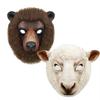 Realistic Animal Face Mask Funny Bear Mask Headdress Sheep Mask  Stage Play