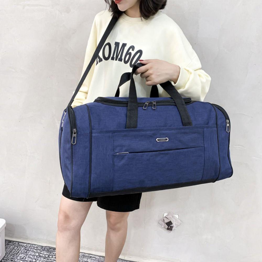 Large Capacity Travel Luggage Bag Oxford Messenger Bag Trendy Travel Duffle Bag  Women