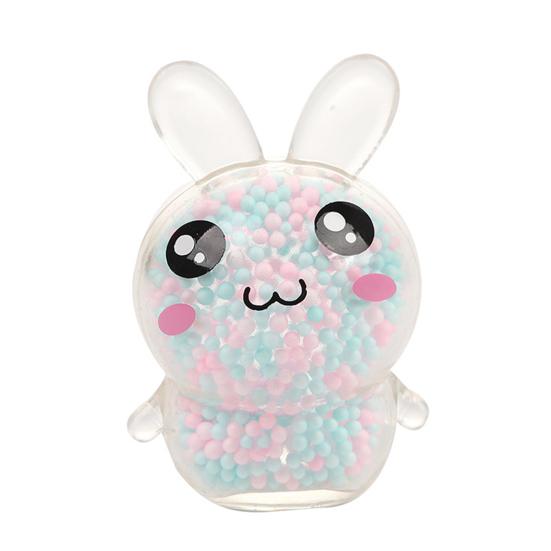 6 шт. Игрушка для снятия стресса Пасхальный кролик Шарики для снятия стресса Веселый сжимаемый кролик