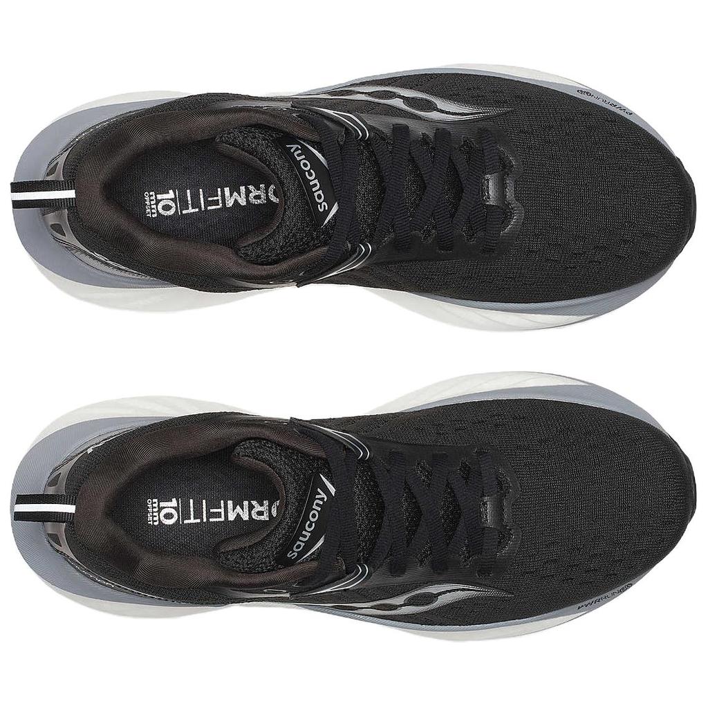 SAUCONY Triumph 22 Black White Women Sneakers S10964-200