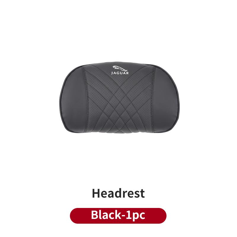 Car Seat Headrest Lumbar Support Neck Pillow Cushion Backrest For Jaguar XF XJ XFR XKR S-Type F-Type X-Type F-Pace I-Pace E-Pac ZZ4
