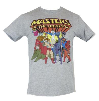 Футболка унисекс Masters Of The Universe Heman Heores Villains Complete Cast