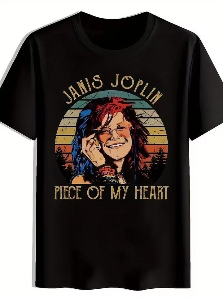 Janis Joplin Piece of My Heart Unisex T-shirt S-5XL Q4714