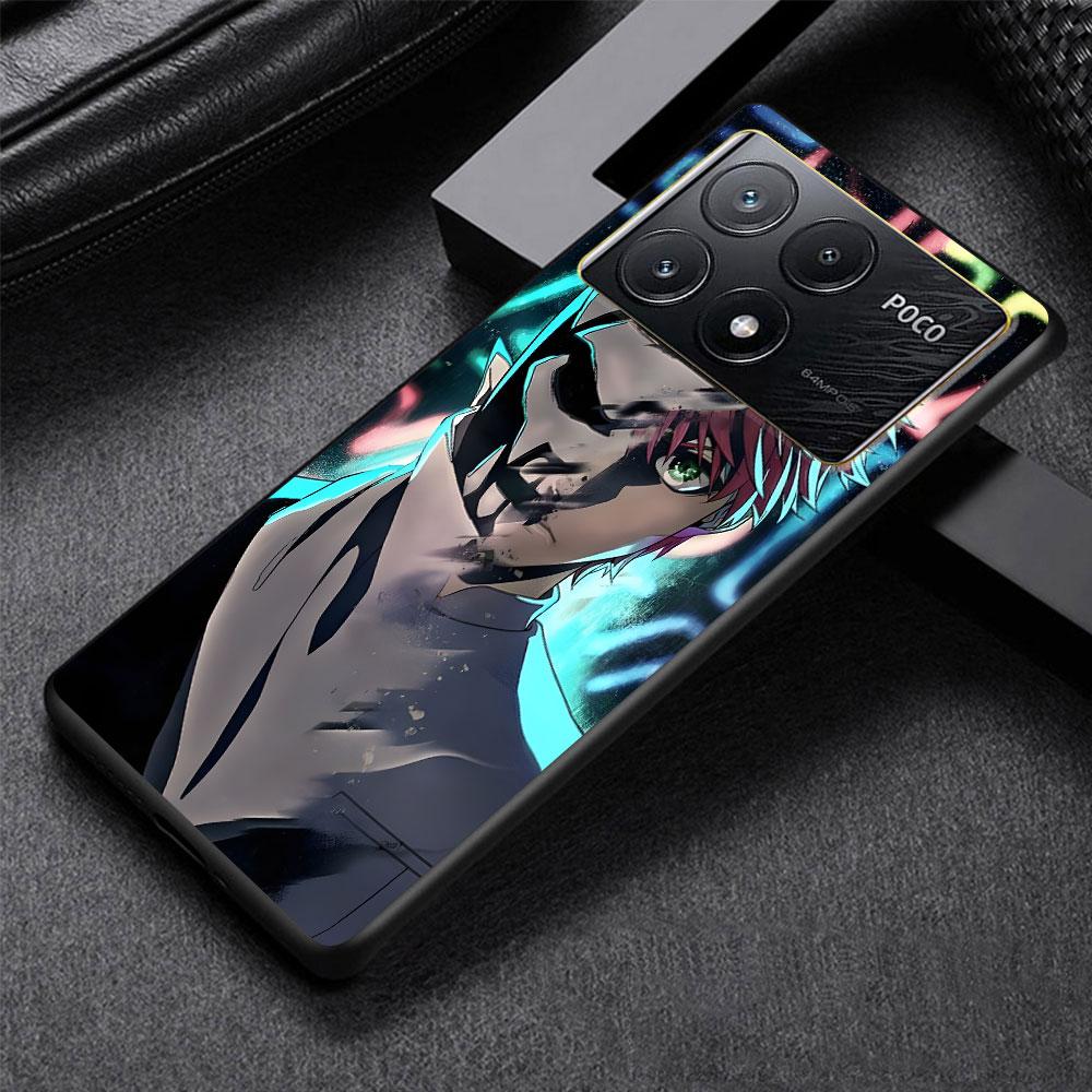 Сентай Дайшиккаку Чехол для Xiaomi Poco M3 X3 NFC X5 M5s M4 Pro 5G F3 Черный Силиконовый Мягкий Чехол для Телефона Coque