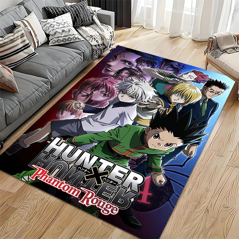 Hunter x Hunter Phantom Rouge Carpet suitable as a non-slip mat for the living room or bedroom sofa