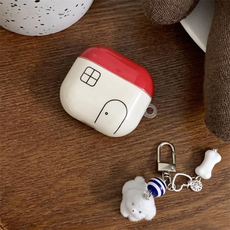 Простой чехол-домик для AirPods pro 1-го поколения защитный чехол 1-го поколения pro1-го поколения чехол для Bluetooth-гарнитуры Apple