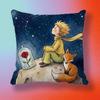 Classic LLittle PPrincep  Doublesided printed pillow cover Solid color minimalist pillowcase fits all bedroom styles