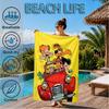 Dog Boule Beach Towel, Microfiber Beach Towel, Perfect For Pool, Beach, Travel, Home Decor Beach Party Fan gifts