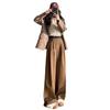 Spring and Autumn New Skinny Straight Casual Pants High Waist Dropping Wide Leg Pants