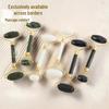 Pink Crystal Jade Roller & Gua Sha Beauty Set for Face, Eye, Body 