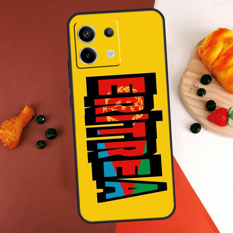 Eritrea Flag Case For Xiaomi Redmi Note 14 13 Pro 9 10 11 12 Pro 10S 11S 12S Redmi 14C 13C 10C 12C Coque