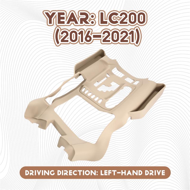 Защитный чехол на рычаг переключения передач для Toyota Land Cruiser 200 2016- Чехол-органайзер для хранения в центральной консоли Аксессуары для интерьера LC200 LHD