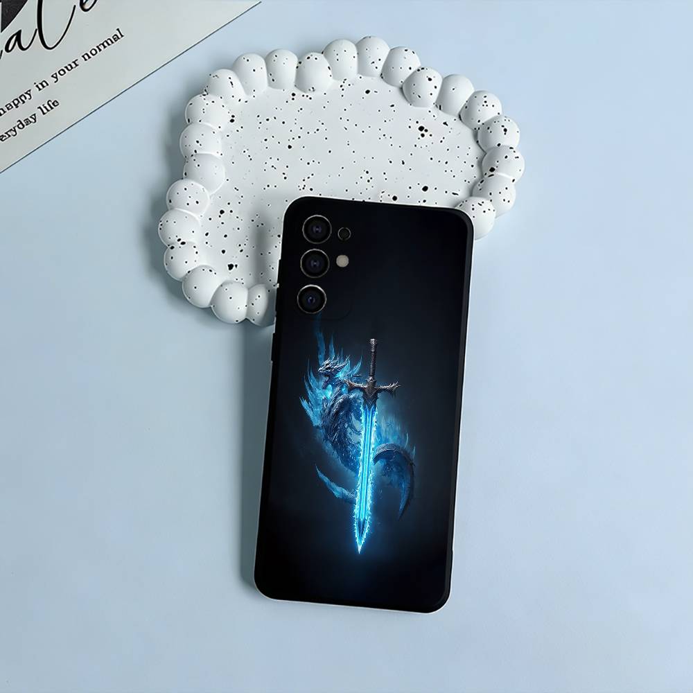 W-O-W-World- of -Warcraft Черный Мягкий Силиконовый Чехол для Телефона для Samsung S25, S24, S21, S22, S23, S30, Ultra, S20, Plus, FE, Lite