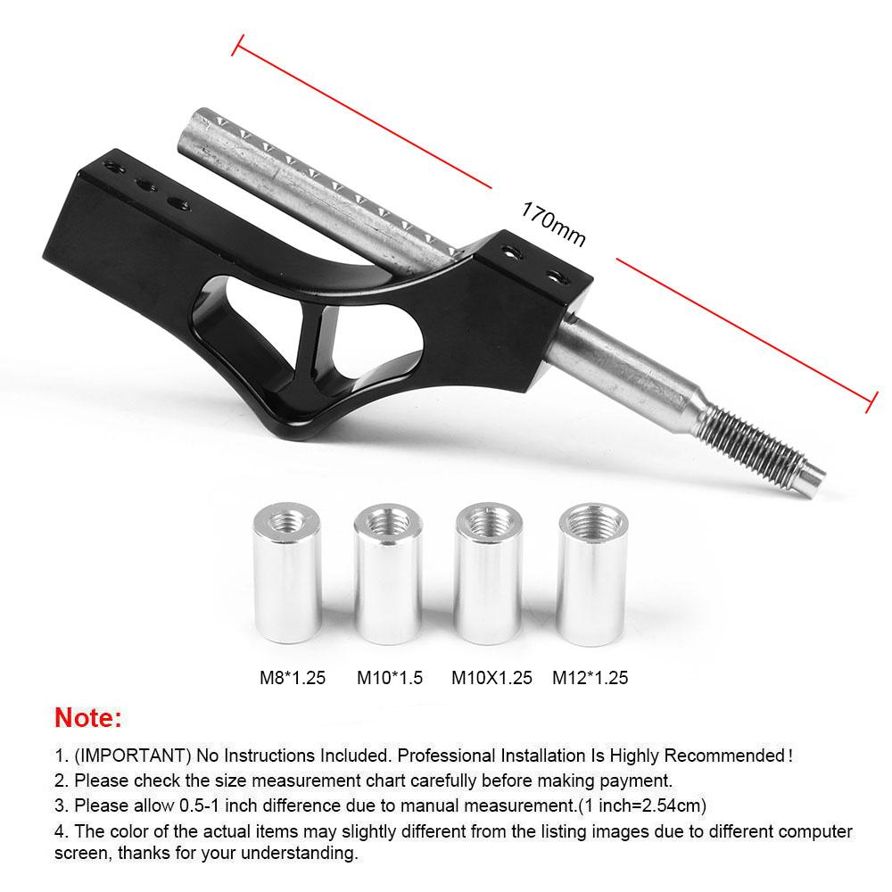 Автомобильная алюминиевая ручка переключения передач, удлинитель регулируемого рычага по высоте, рычаг переключения передач для Honda, Acura