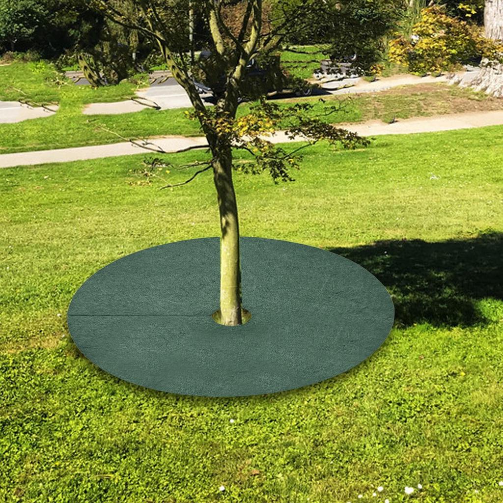 10 шт., барьерные коврики для прополки деревьев, садовые барьеры, защита, дышащая земля