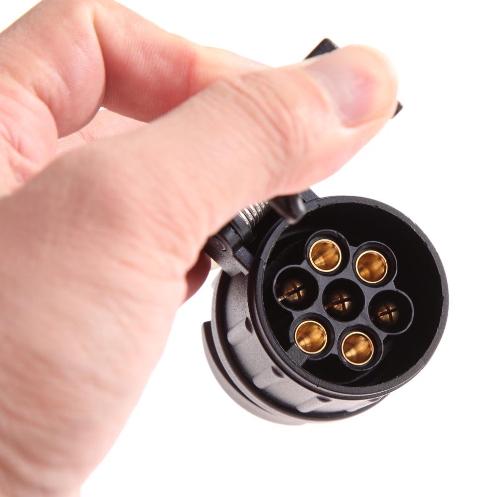 Electrical Converter 12V 13 Pin To 7 Pin Plug Connector Adapter Waterproof Accessories for European Standard Trailer