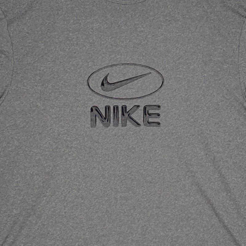 Nike Мужская повседневная вязаная рубашка с коротким рукавом