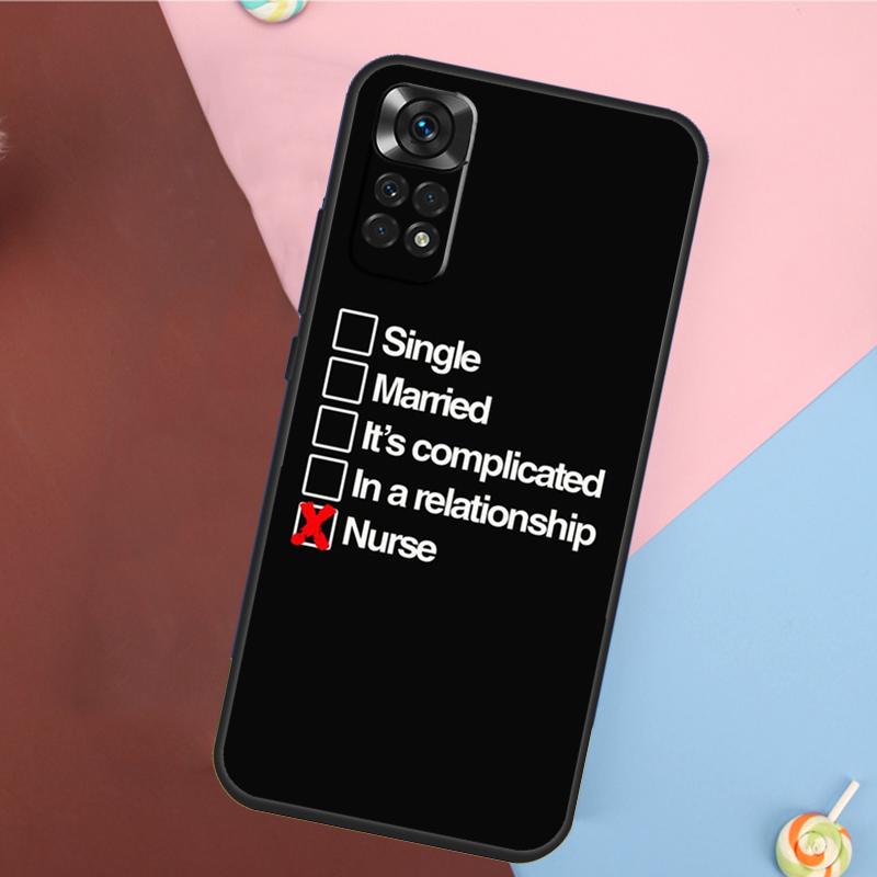 Чехол-цитаты 'Я медсестра' для Xiaomi Redmi Note 13 Pro 14 12 11 9 10 9S 10S 11S 12S Redmi 10C 12C 13C 14C