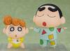 Nendoroid Crayon Shinnosuke Nohara Himawari ABS PVC Painted Movable Shin-chan (Pajama Ver.) & (Non-Scale & Figures)
