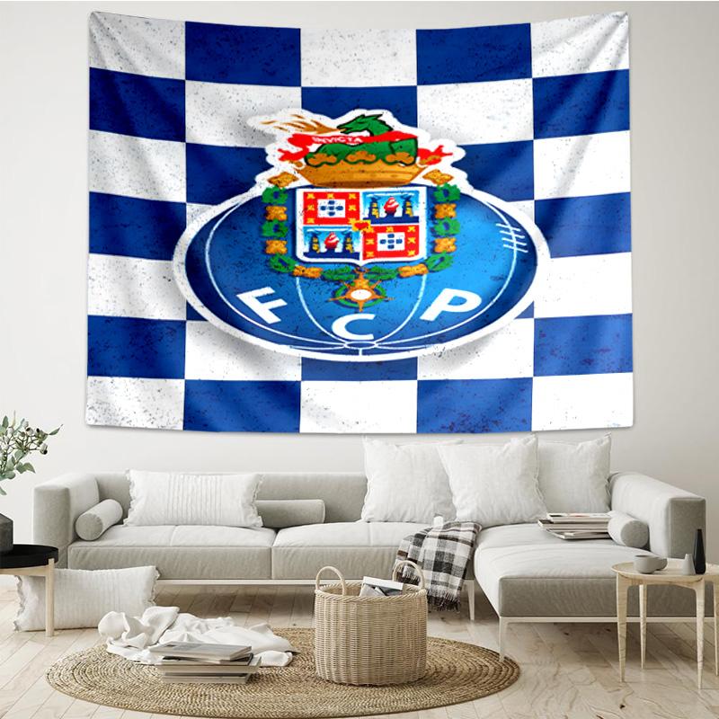 1PC Fc Crest Design Printed Tapestry Room Decoration Wall Hanging for Living Room Bedroom, dormitory, Birthday and Christmas gifts