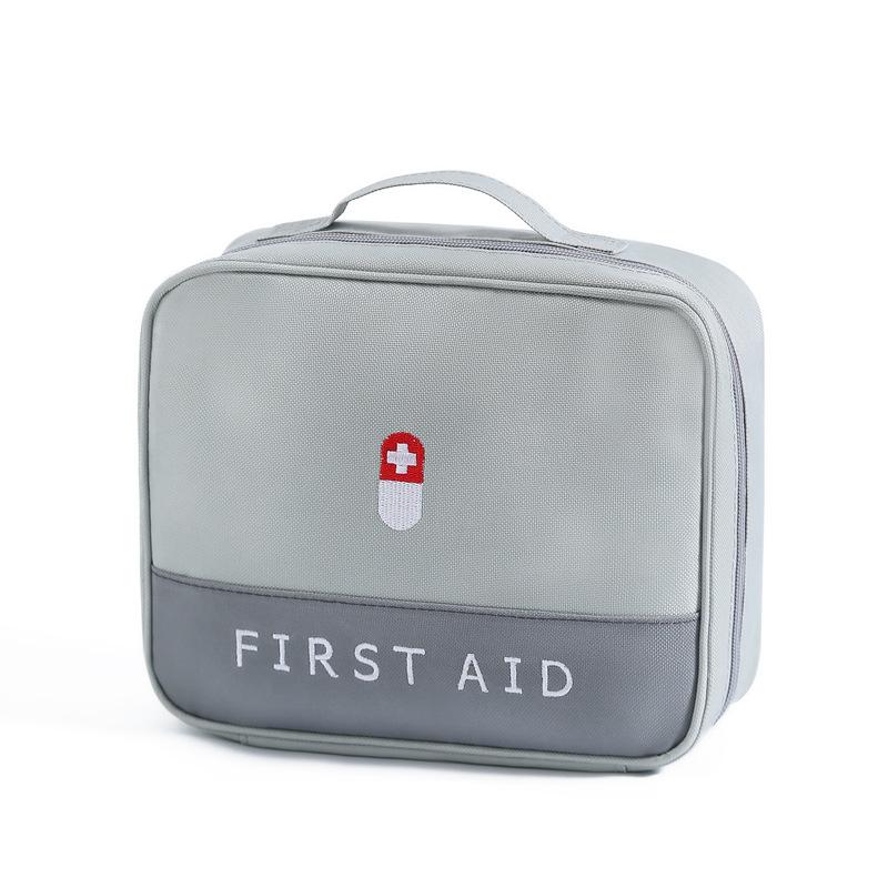 Portable Emergency First Aid Kit Household Classification Storage Bag Epidemic Prevention Medicine Bag Large