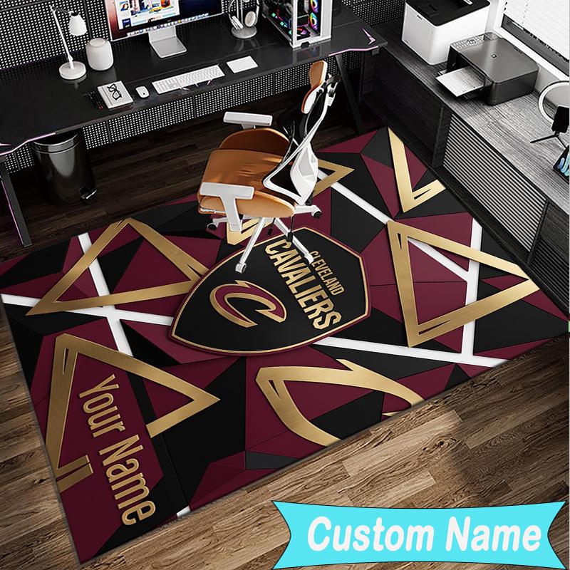 Custom Name Rug Cleveland football Area Rug Suitable for Indoor And Outdoor,Carpets for Homes, Offices,Living Rooms,Home Decor,Christmas Gift