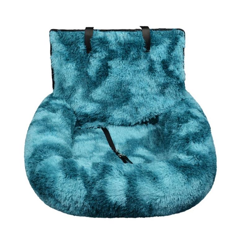 Furry Warm Dog Bed for Car Seat Soft Cushion Pet Bed For Travel Easy To Install Carseat Cushion for Breeds Road Trips