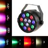 DMX-512 RGBW LED Мощный Сценический PAR Свет Освещение Стробоскоп Профессиональный 8 Каналов Вечеринка Диско Шоу 15 Вт AC 90-240 В