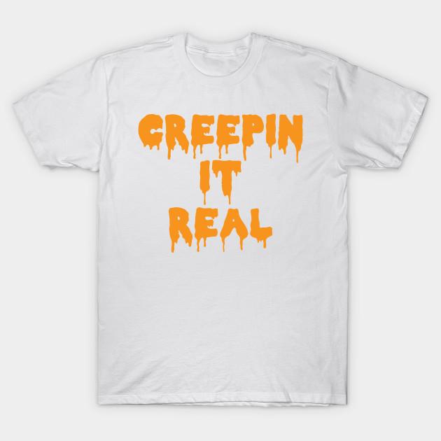 Женская футболка Creepin It Real с принтом Харадзюку, кавайная футболка, летняя футболка с коротким рукавом, женская футболка, топ