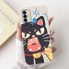 Funda For Tecno Camon 18 18i 18P 18 Primer CH7 CH6 Case Capa Soft Matte Silicone Bumper Cartoon Animal Painting  Back Cover