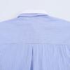 2025 Spring Women's European and American Style Poplin Patchwork Striped Shirt