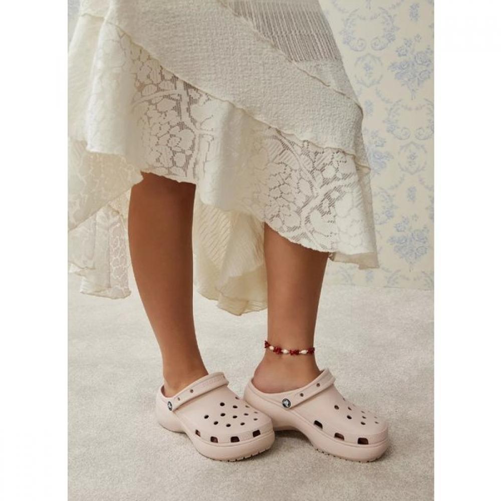 Crocs Женские классические клоги на платформе 206750 6ur